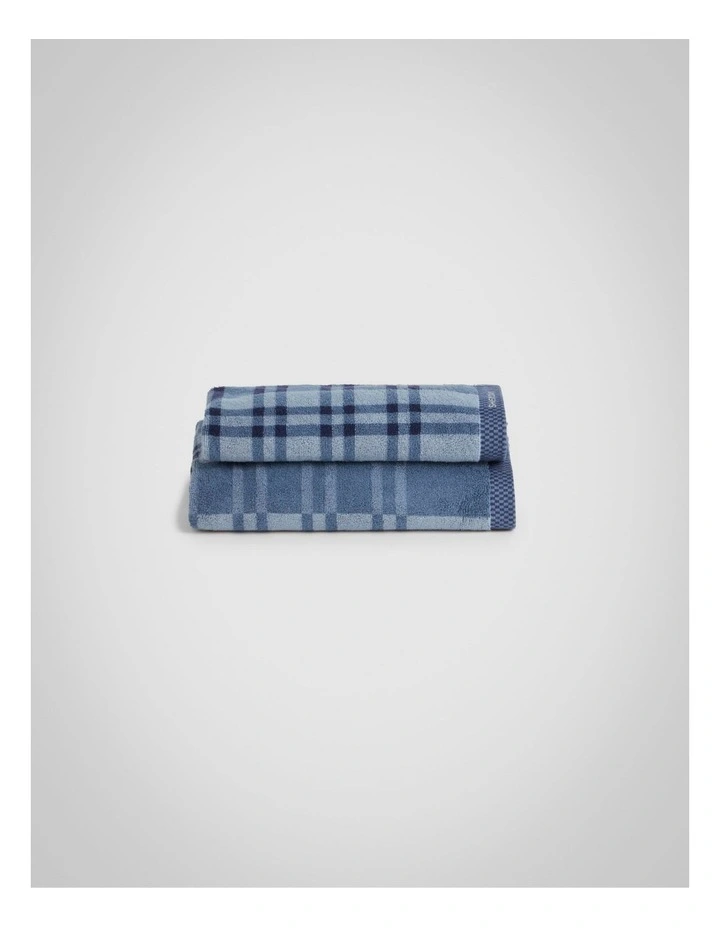 Enlow Towel Collection in Orient Blue image 1