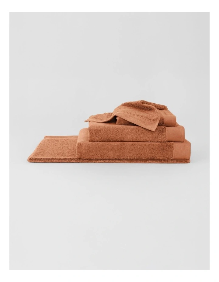Eris Soft Luxury Towel Collection in Blaze image 1