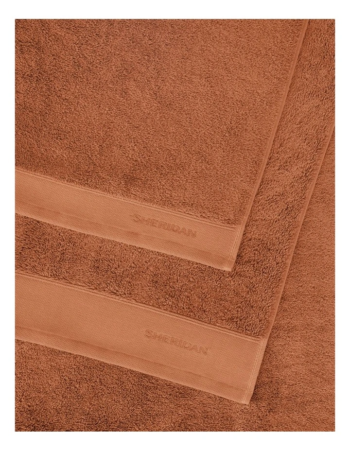 Eris Soft Luxury Towel Collection in Blaze image 2