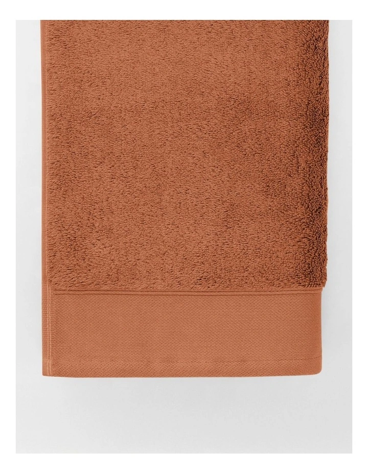 Eris Soft Luxury Towel Collection in Blaze image 3