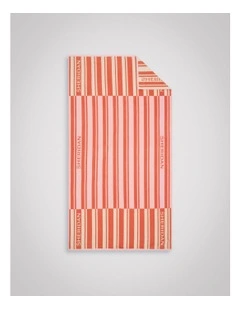 Solaya Logo Beach Towel in Nectar