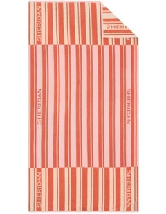 Solaya Logo Beach Towel in Nectar