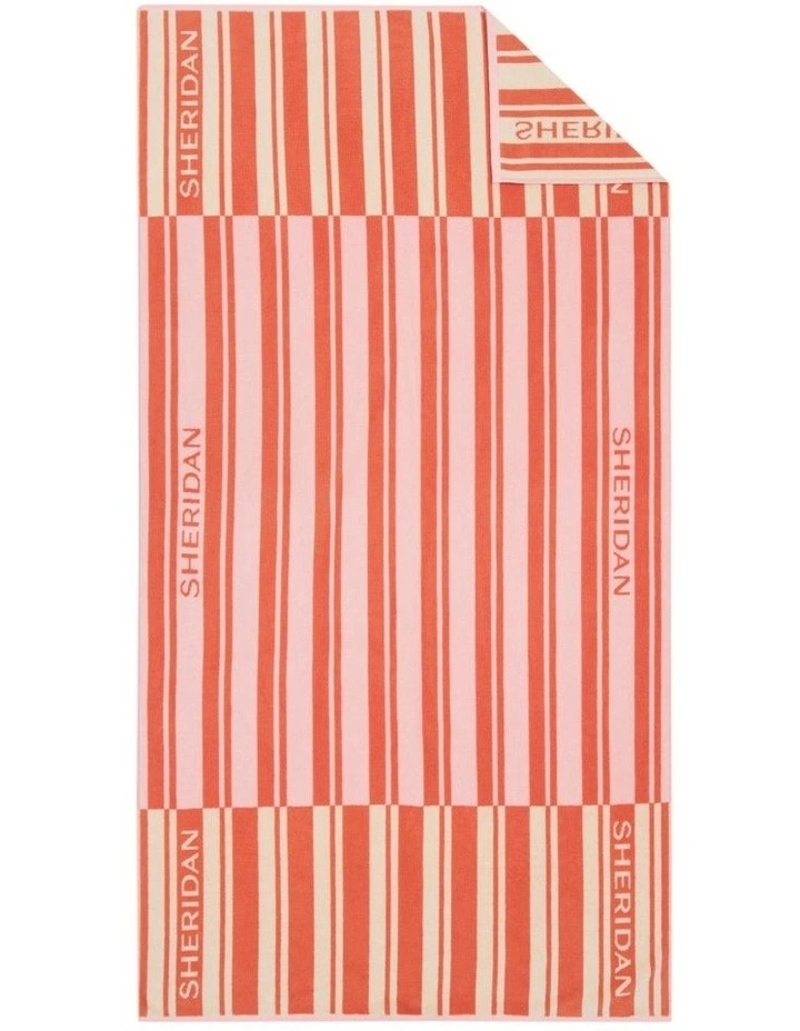 Solaya Logo Beach Towel in Nectar image 1