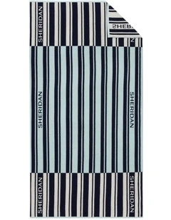 Solaya Logo Beach Towel in Polar Blue