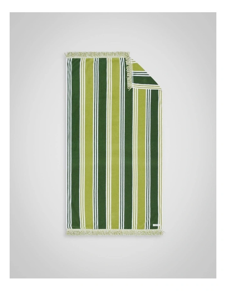 Sunlee Beach Towel in Pear image 1