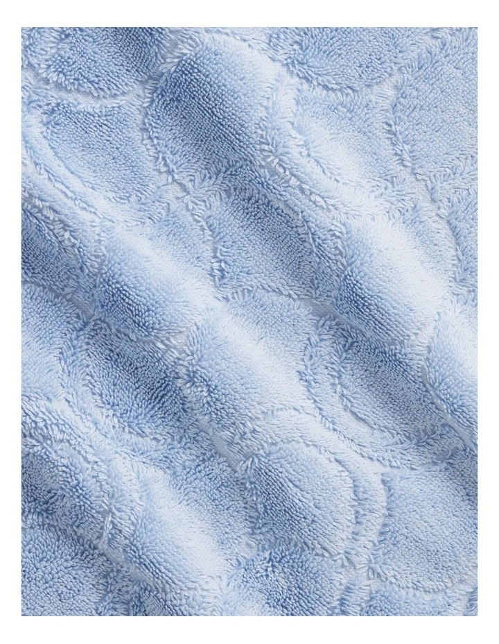 Ultimate Indulgence Deco Towel Collection in Powder Blue image 2