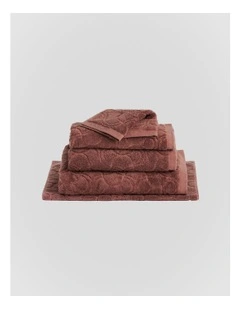 Ultimate Indulgence Deco Towel Collection in Raisin