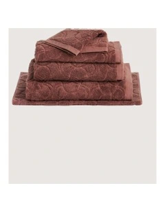 Ultimate Indulgence Deco Towel Collection in Raisin