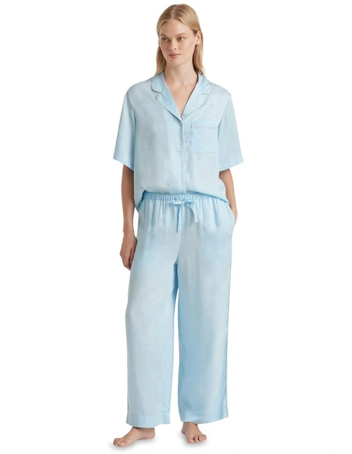 La Soie Pant in Poolside image 1