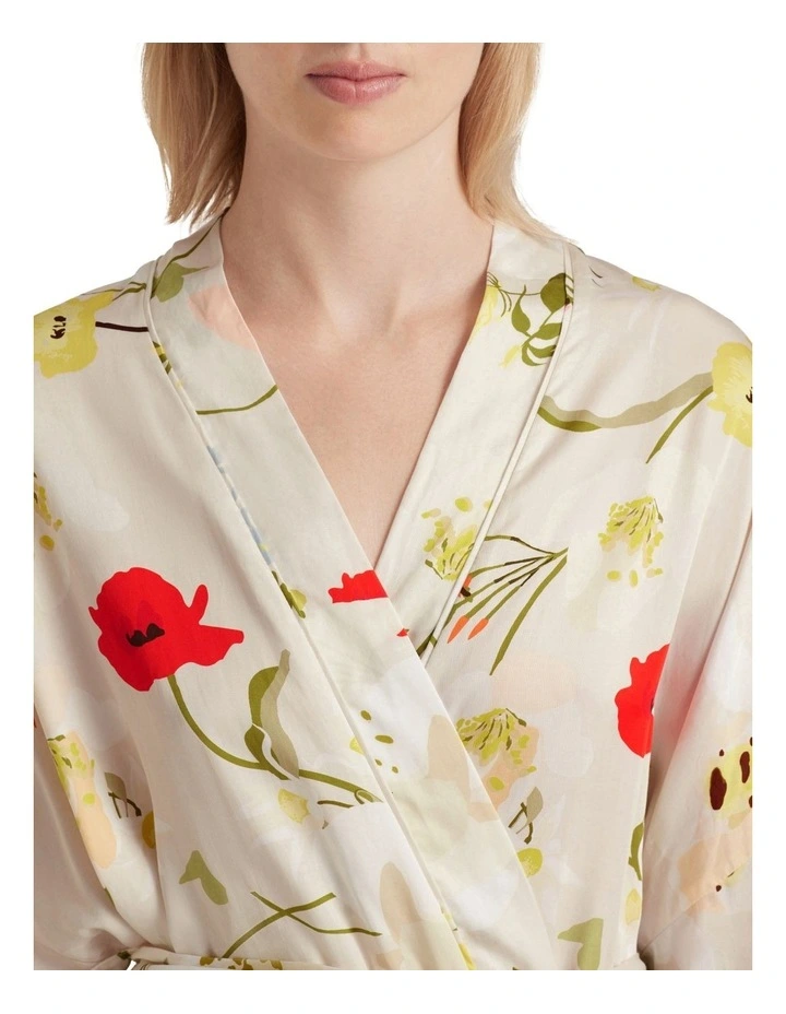 La Soie Robe in Multi image 3