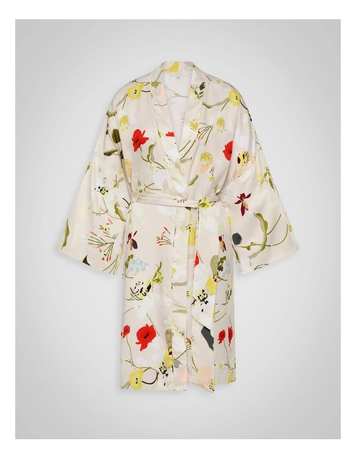 La Soie Robe in Multi image 3