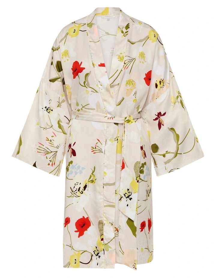 La Soie Robe in Multi image 4