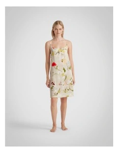 La Soie Slip Dress in Multi