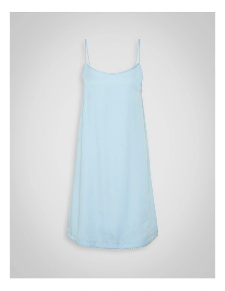 La Soie Slip Dress in Poolside image 3