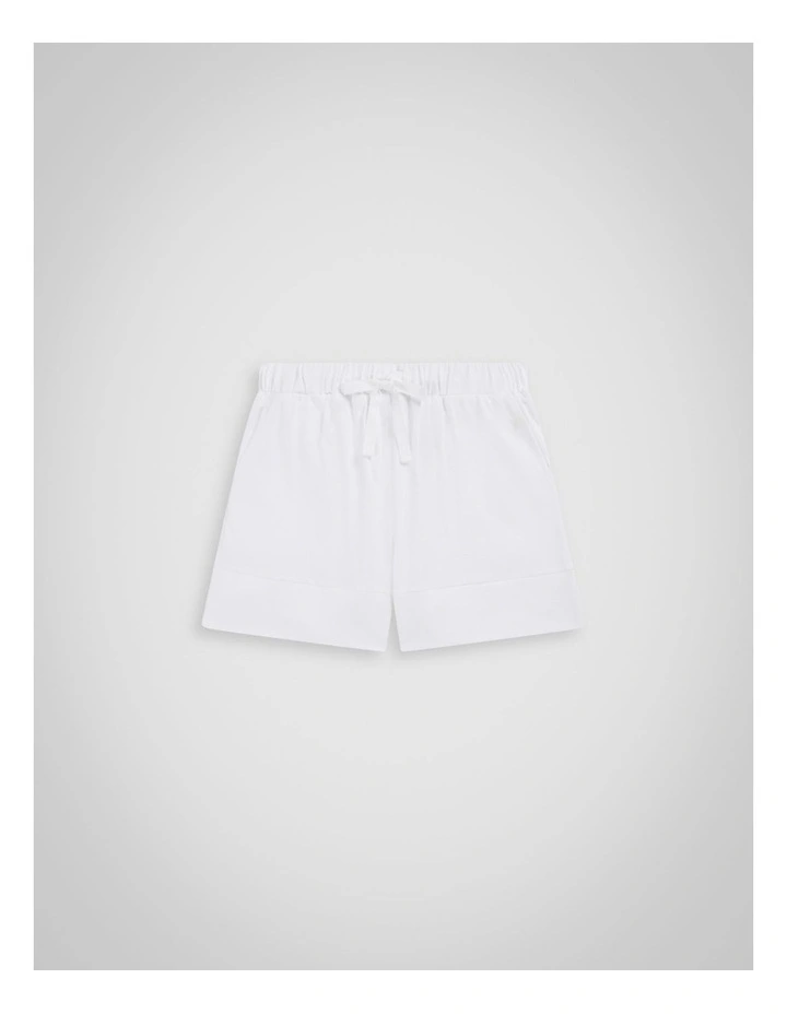 Luna Short in White image 3