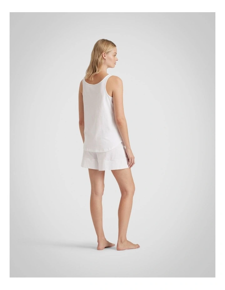 Luna Tank in White image 2