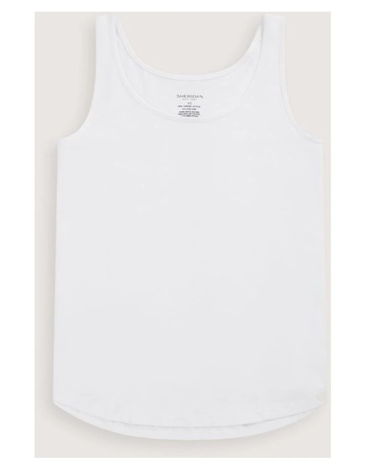 Luna Tank in White image 4