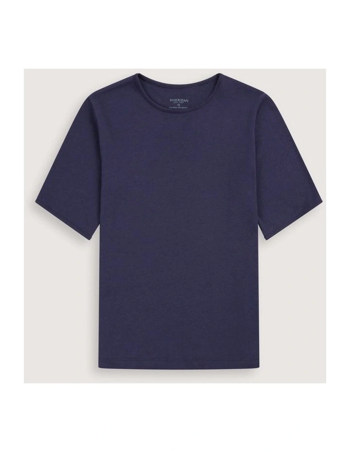 Realm T-Shirt in French Navy image 4