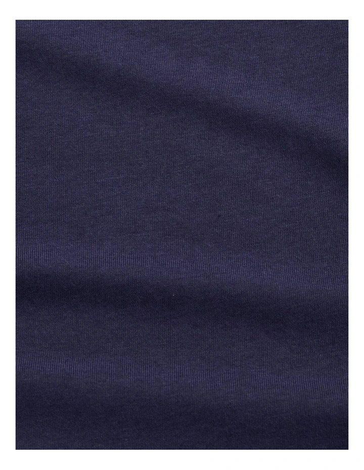 Realm T-Shirt in French Navy image 5