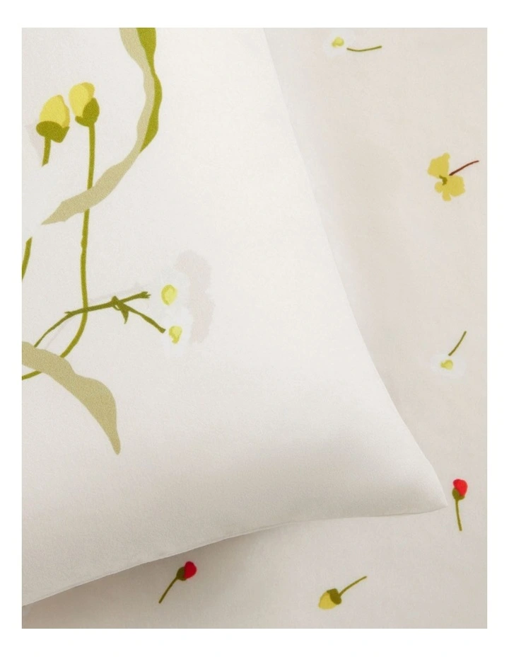 Travel Pillowcase Pair 2 Pack in Meringue image 2
