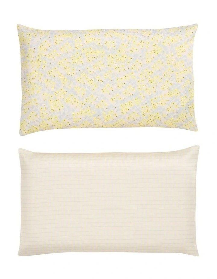 Travel Pillowcase Pair 2 Pack in Milk Tea image 1
