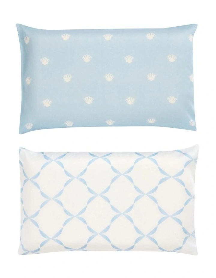 Travel Pillowcase Pair 2 Pack in Poolside image 1