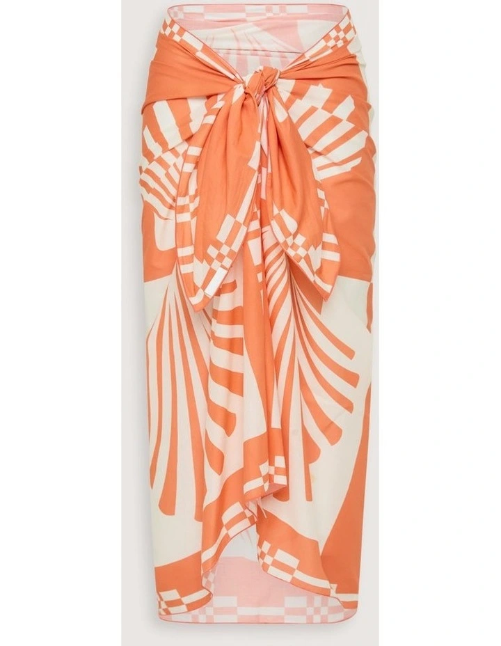 Seashore Sarong in Nectar image 1