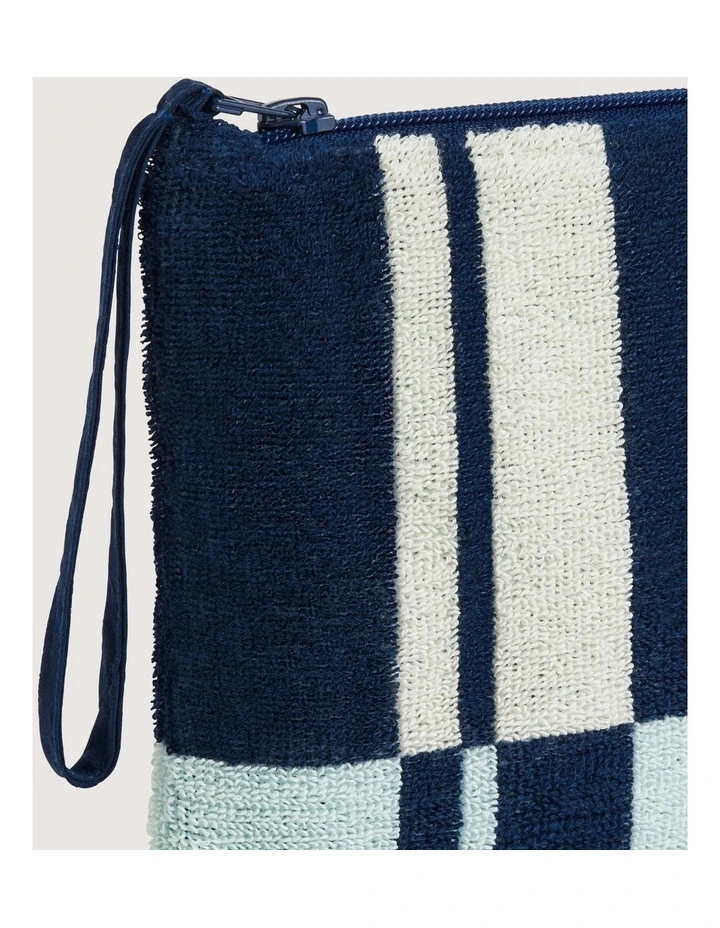 Solaya Beach Pouch in Polar Blue image 2