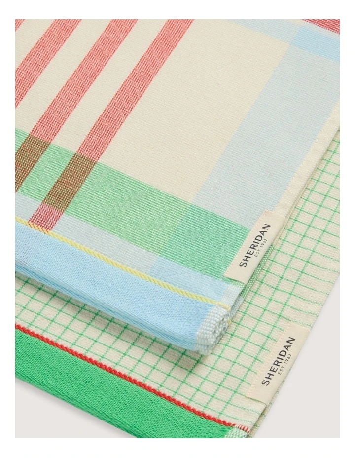 Tilsea Tea Towel Set in Multi image 2