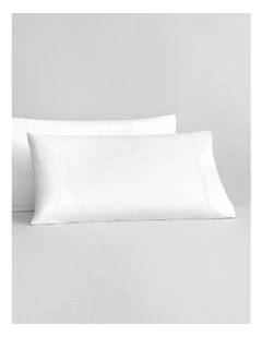 1200TC Palais Pillowcase Pair in Snow