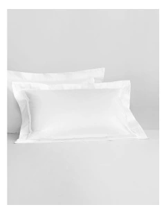 1200TC Palais Tailored Pillowcase in Snow