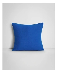 Adman Square Cushion in Cobalt