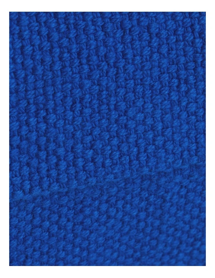 Adman Square Cushion in Cobalt image 2