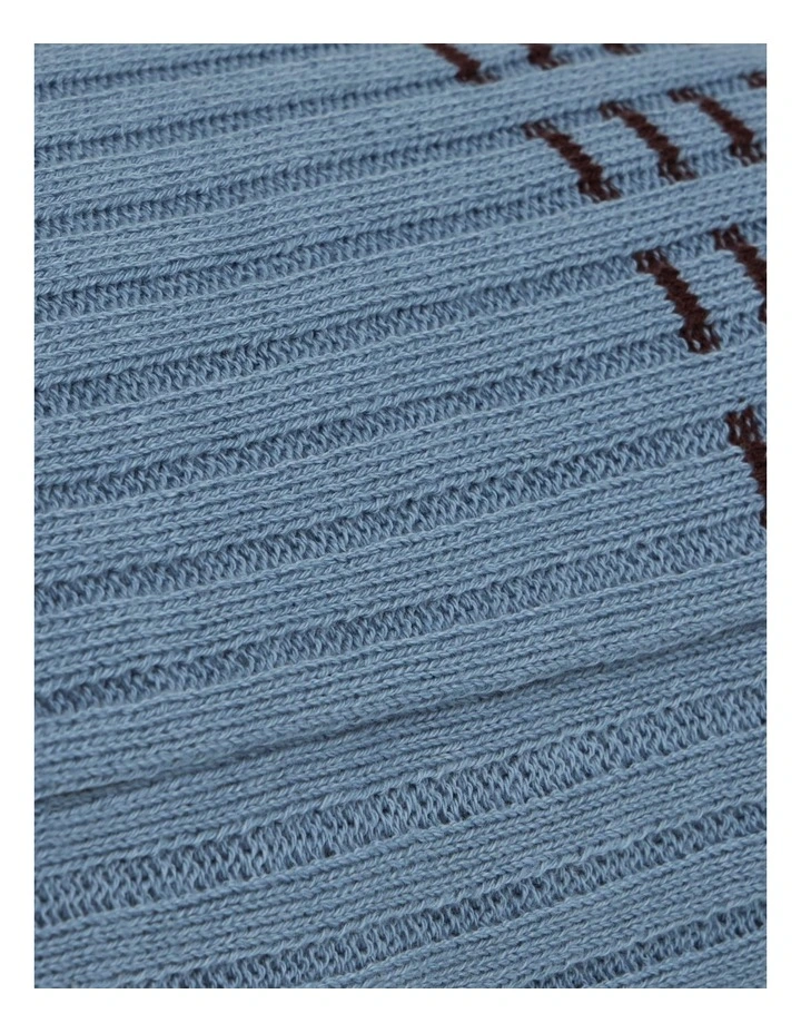 Ayo Square Cushion in Blue Frost image 2