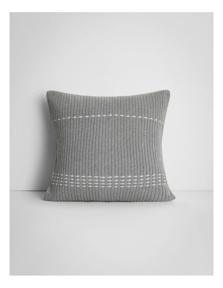 Ayo Square Cushion in Grey Marl image 1