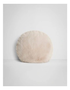 Carlson Round Cushion in Bone