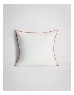 Kirwan Square Cushion in Burnt Orange