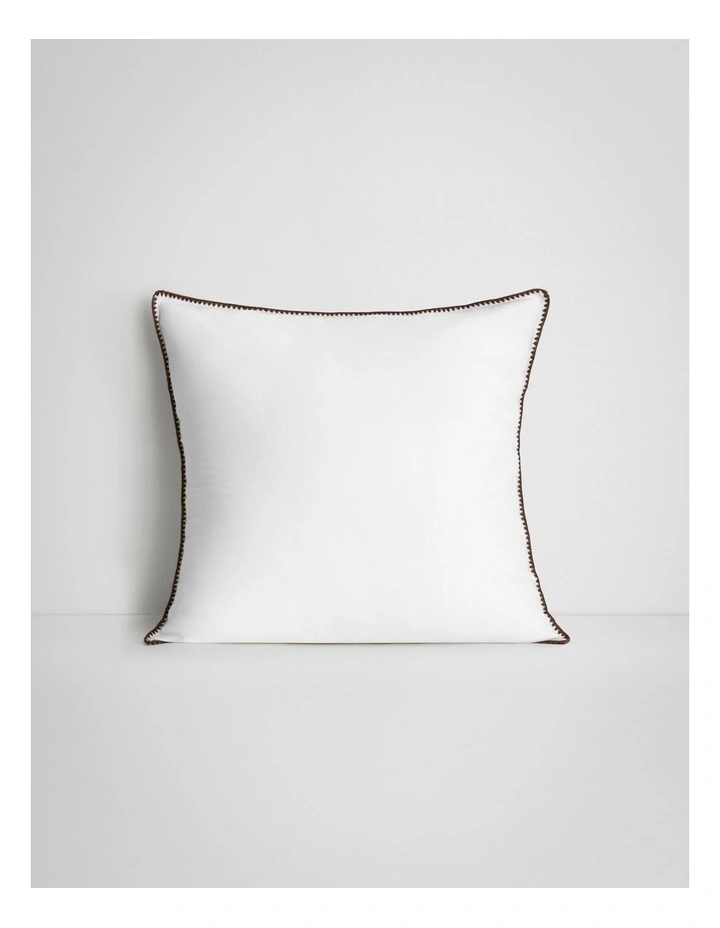 Kirwan Square Cushion in Chocolate image 1
