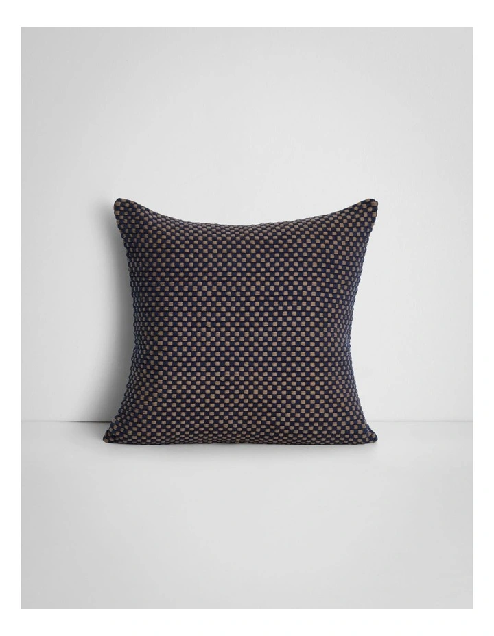 Kitt Square Cushion in Midnight image 1