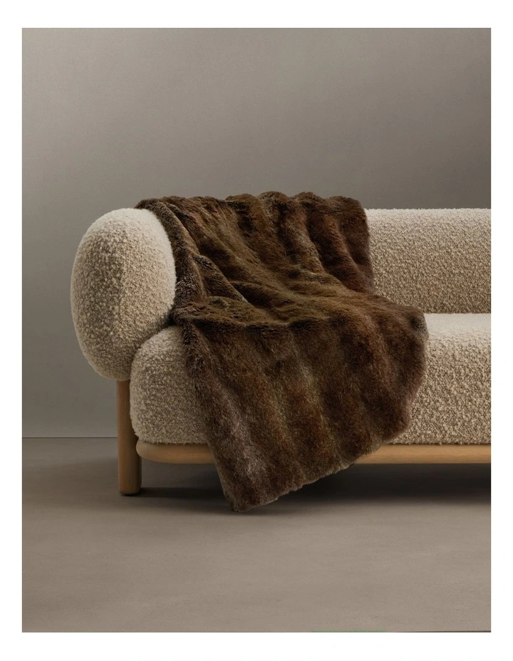 Leider Throw in Chocolate image 3