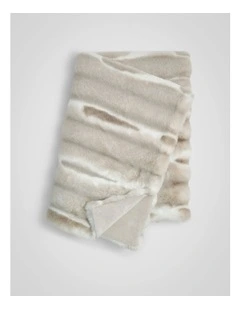 Leider Throw in Mink