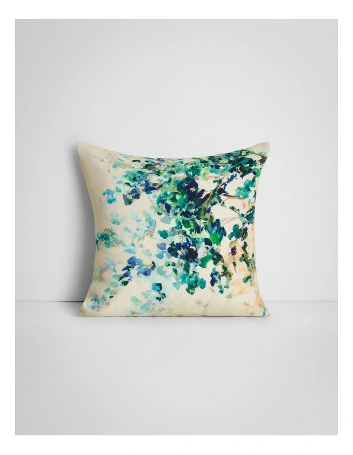 Oberon Linen Square Cushion in Multi image 1