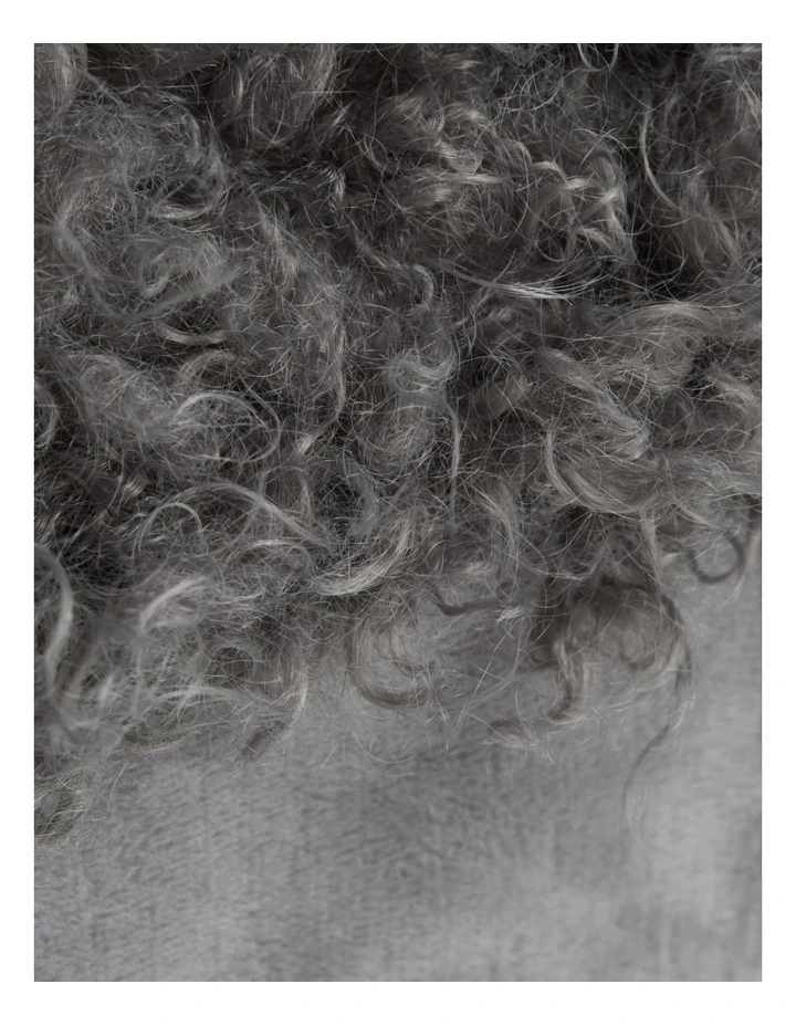 Tami Cushion in Grey Marl image 2