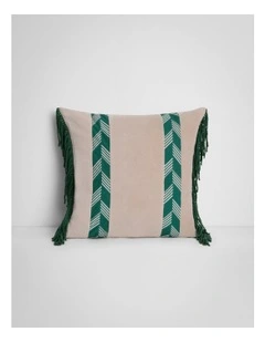 Toft Square Cushion in Bottle Green