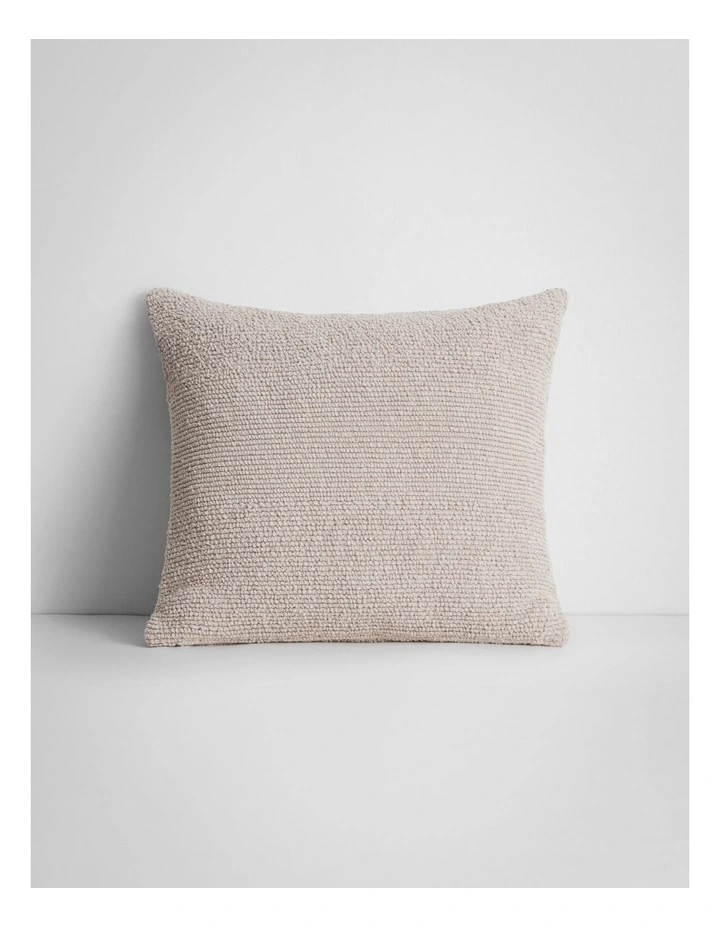 Tomek Square Cushion in Milk Tea image 1
