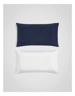 Bayley Travel Pillowcase Set in Deep Sea