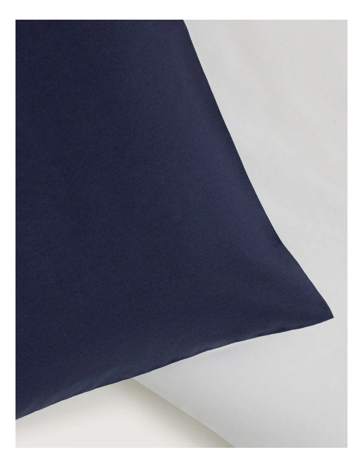 Bayley Travel Pillowcase Set in Deep Sea image 2