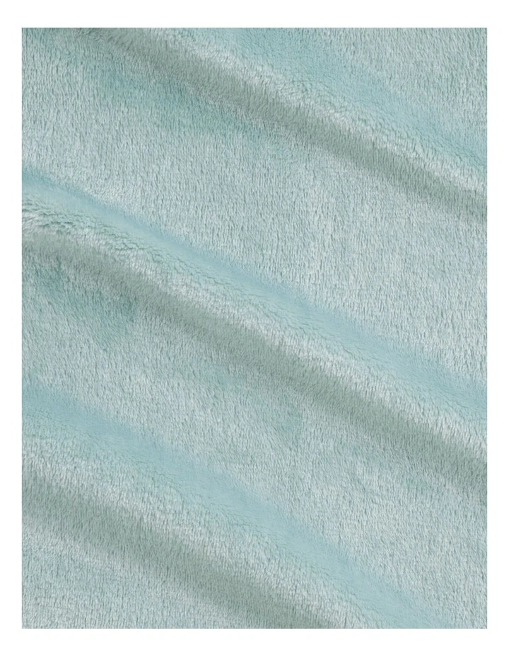 Elemental Hooded Plush Robe in Rain image 2