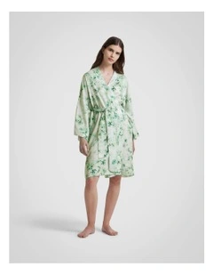 La Soie Robe in Whisper Green