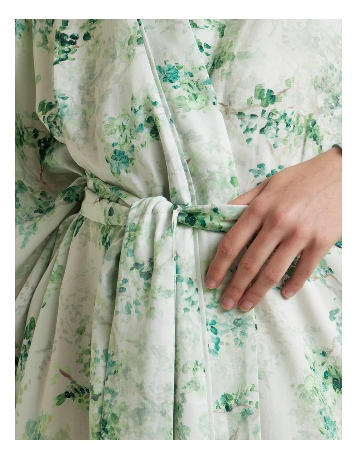 La Soie Robe in Whisper Green image 3